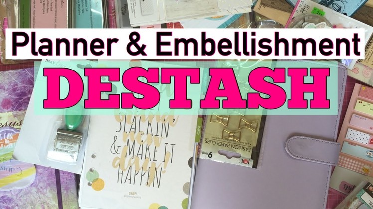 SOLD Craft Destash : Planner, embellishments, journal & More| I'm A Cool Mom