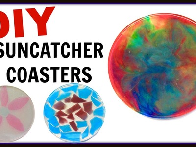 Suncatcher Coasters DIY ~ Another Coaster Friday ~ Craft Klatch ~ How To