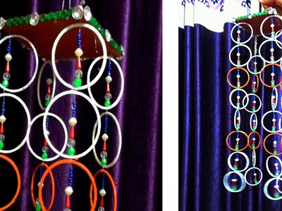 Wall hanging with old bangles | old bangle craft