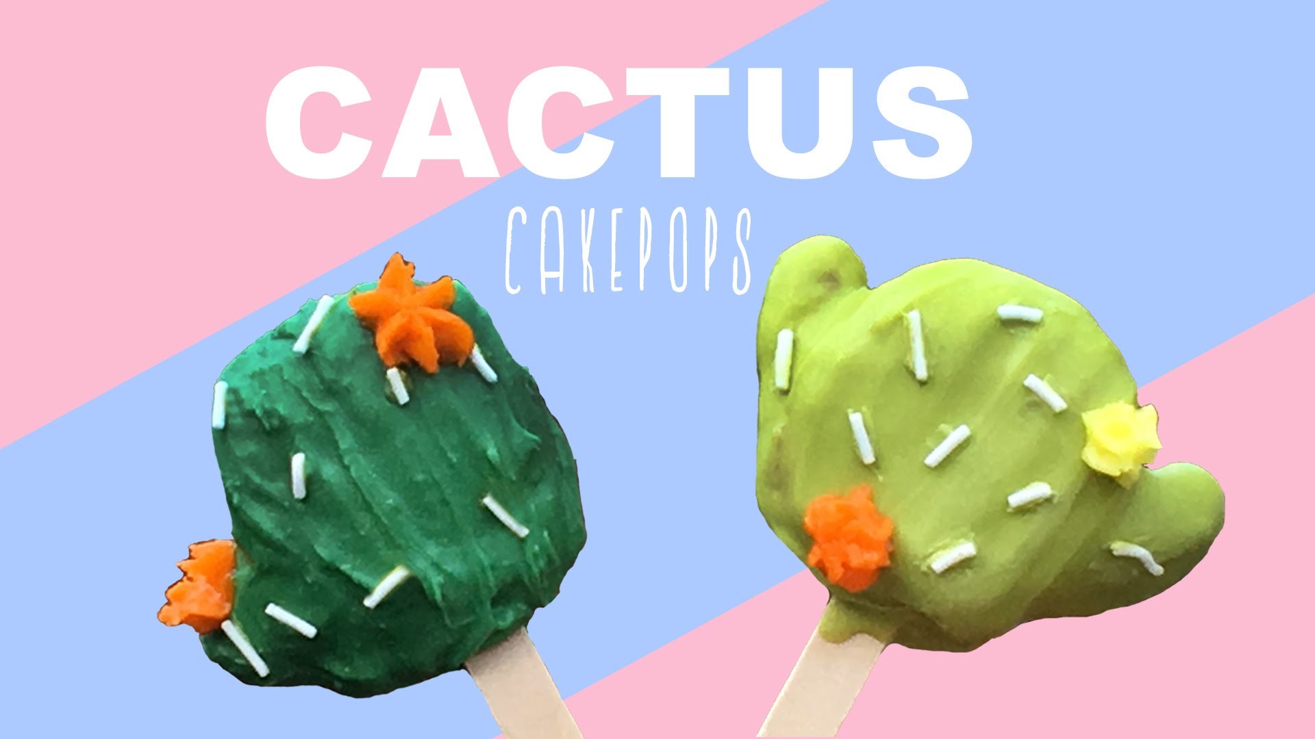 WHATDAYMADE DIY: Cactus Cakepops