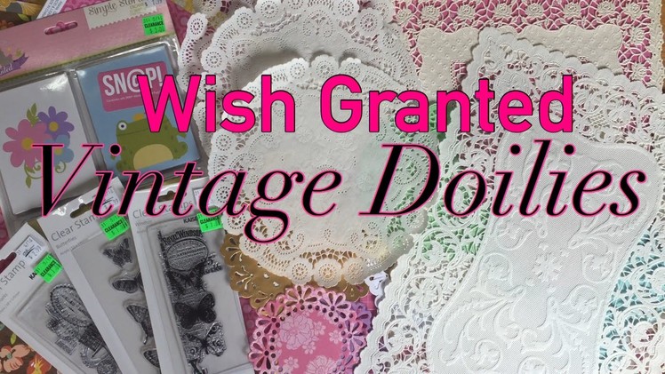 Wish Granted: Vintage Doilies & Craft warehouse haul | I'm A Cool Mom