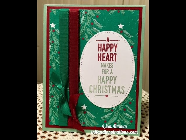 2016 Stampin' Up! Christmas Cards Video 6