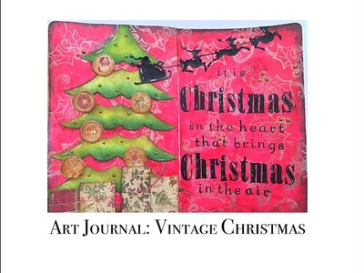 Art Journal: Vintage Christmas