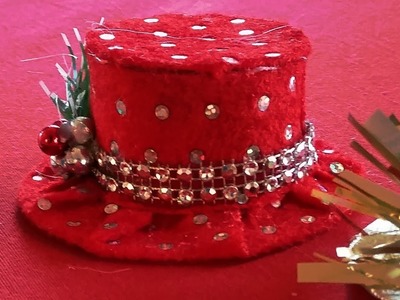 Beautiful Christmas  - Snowman - Hat decoration