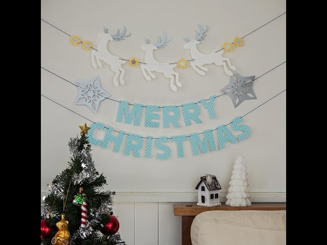 Canvas Project: Christmas Garland