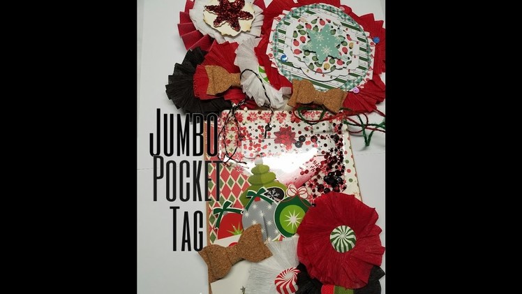 Christmas Jumbo Pocket Tag