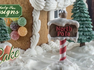 Christmas Sign Post Cake Decorating Mould