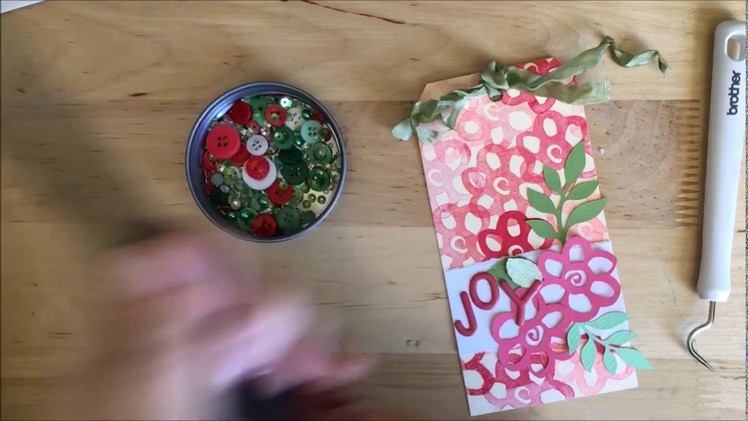 DIY stamp with the ScanNCut