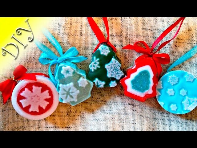 DYI.Soap CHRISTMAS decorations.Soap with texture sheet.Soap.soap Christmas.Tutorial.soap base