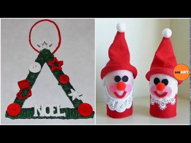 Easy Christmas Crafts For Kids To Make - Santa Crafts For Kids