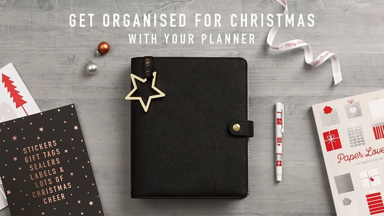How to Organise for Christmas using your Planner