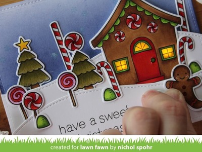 Lawn Fawn + Chibitronics | Have a Sweet Christmas Light Up Card