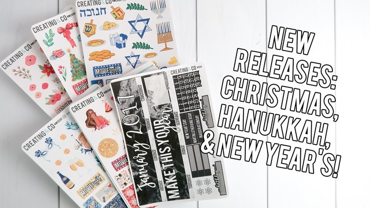 New Releases: Christmas, Hanukkah & New Years!