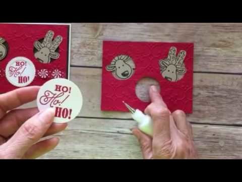 Stampin' Up! Cookie Cutter Christmas Peekaboo Card