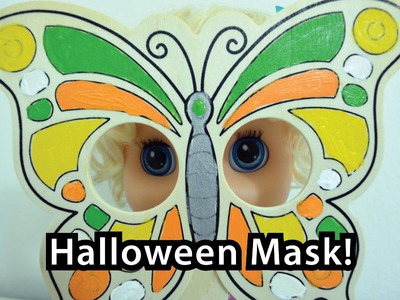 Baby Alive Craft! Baby Alive Molly Decorates Halloween Mask! - baby alive halloween