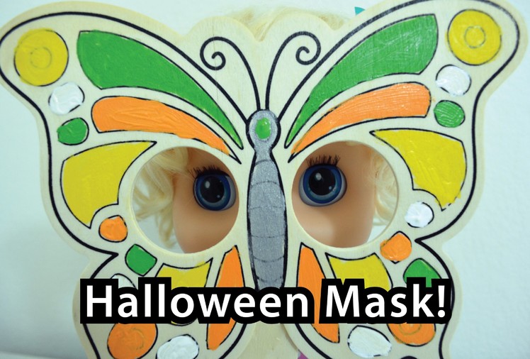 Baby Alive Craft! Baby Alive Molly Decorates Halloween Mask! - baby alive halloween