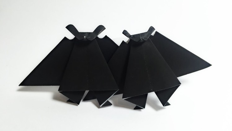 BAT ORIGAMI TUTORIAL | ORIGAMI FOR KIDS