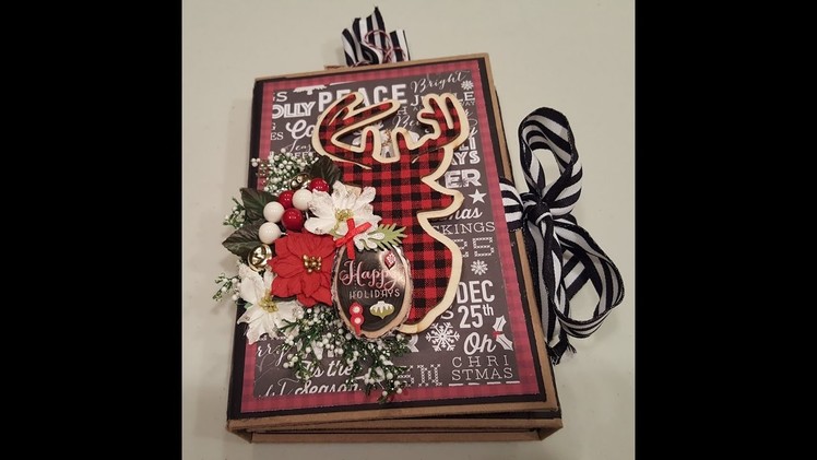 Cozy Lodge Christmas Trifold Folio