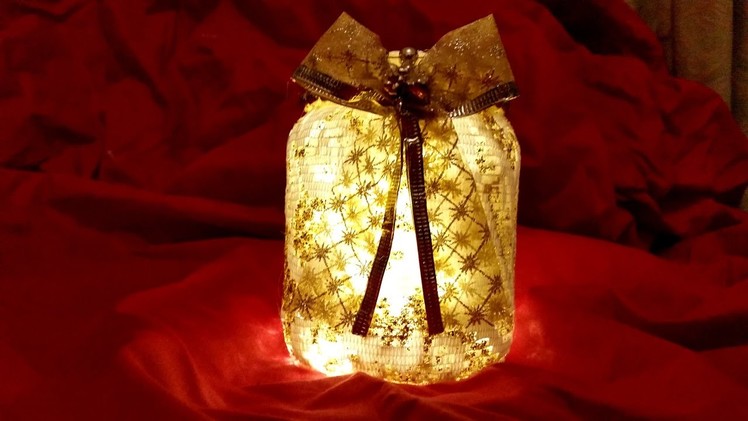 Decorative Christmas Lantern  .   really easy to make