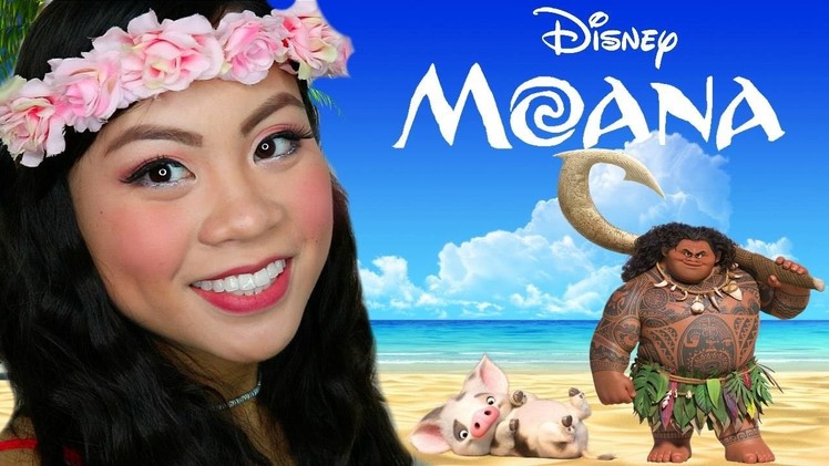 Disney's MOANA-Inspired Makeup Tutorial | Little Red Alice