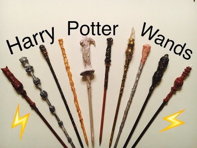 DIY Harry Potter Wands!