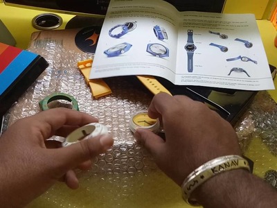 Fastrack watch DIY kit unboxing!!!