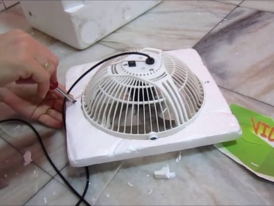 Make air cooler at home- Easy DIY