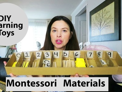 Montessori Materials - DIY Learning Toys - Montessori Math