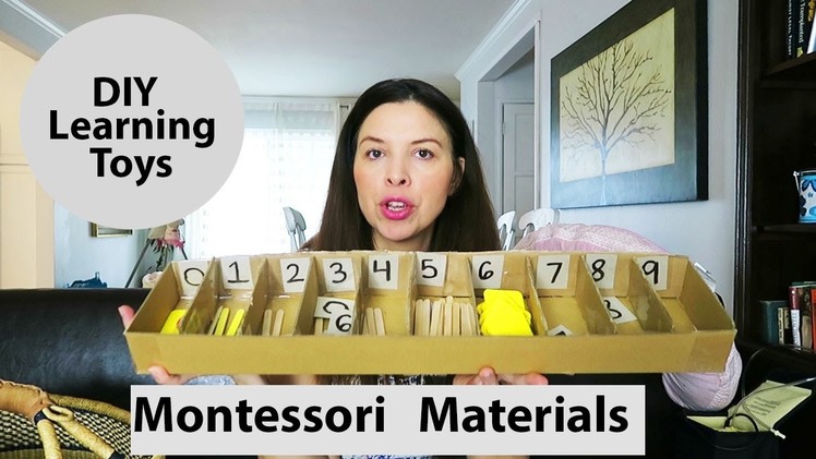 Montessori Materials - DIY Learning Toys - Montessori Math