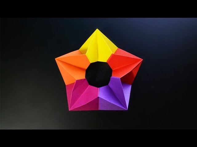Origami: 3D Star - Instructions in English (BR)