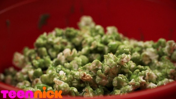 Slime Popcorn | Halloween DIY | TeenNick