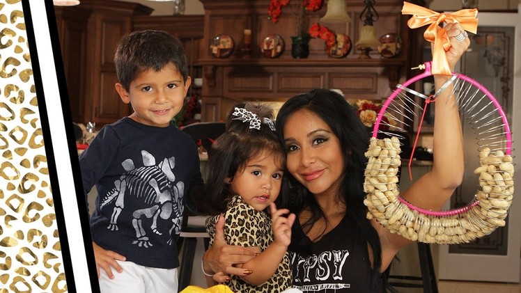 Snooki’s Squirrel Feeder DIY with Lorenzo & Giovanna!