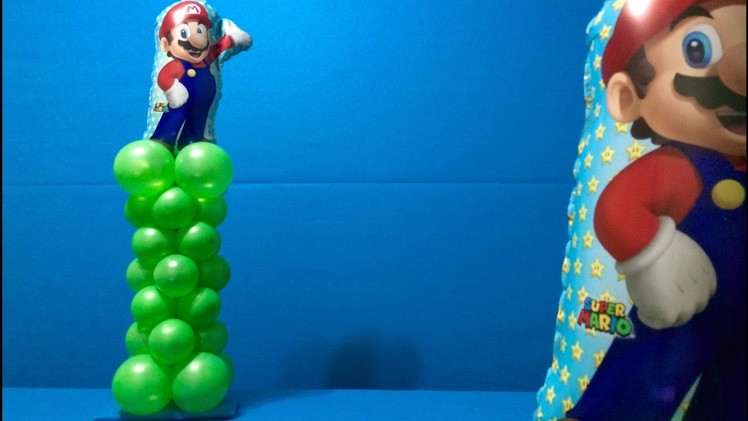 Super Mario Balloon Decoration Tutorial