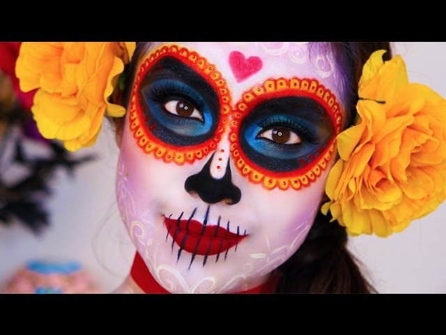 The Book of Life: La Muerte.Makeup Tutorial. Dia De Los Muertos