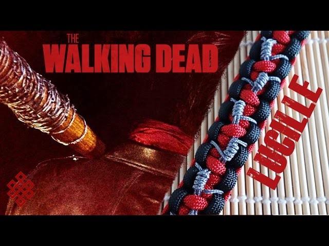 The Walking Dead Negan and Lucille Paracord Bracelet Tutorial