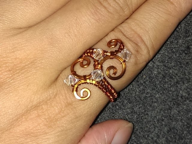 Tutorial wave ring - Handmade jewelery