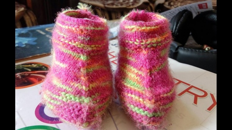 Baby Booties | Easy Knitting