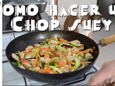 Como hacer un Chop suey