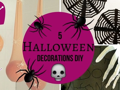 DIY 5 Halloween Decorations