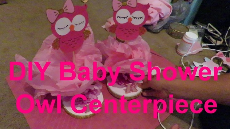 DIY Baby Shower Centerpiece