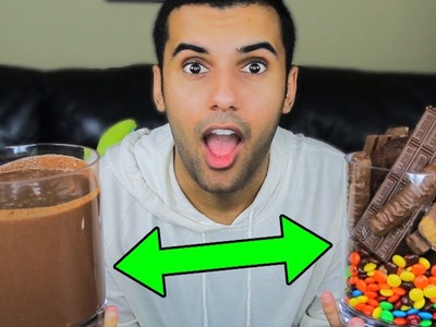 DRINKING THE CHOCOLATIEST DRINK ON THE EARTH!!!! DIY!!!