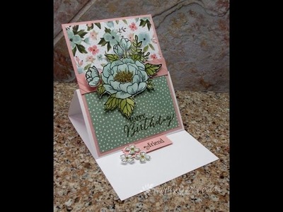 Easel Card Birthday Bouquet