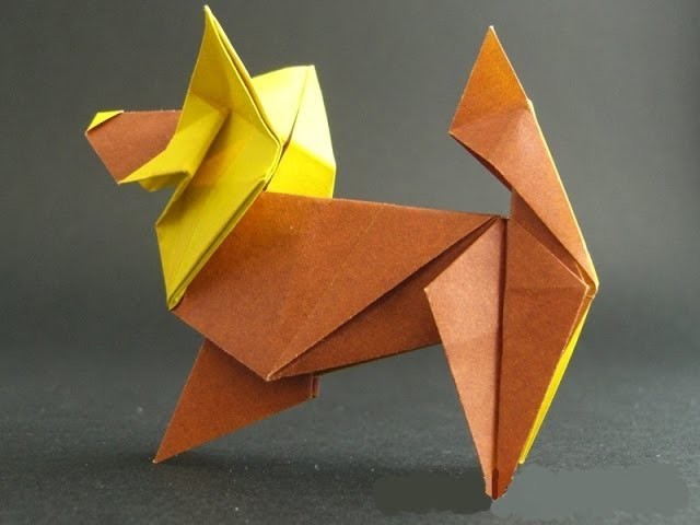 Easy Origami : the Dog