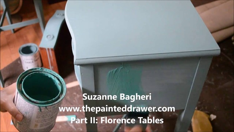 Florence Tables Part II: Chalk Paint Tutorial