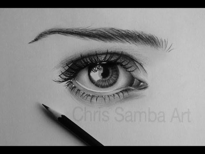 How I Draw a Realistic Eye