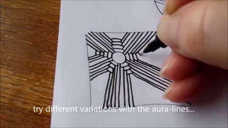 How to draw tanglepattern Arukas