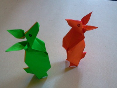 How to make Origami Rabbit