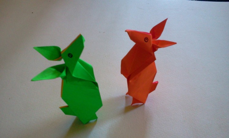 How to make Origami Rabbit