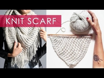 Knit Scarf | We Are Knitters (contest closed)