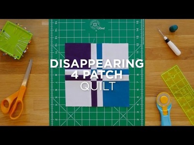 Make a Disappearing Four Patch - Quilt Snips